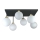Lampadario a plafone DEA 6xE14/60W/230V nero/oro/bianco