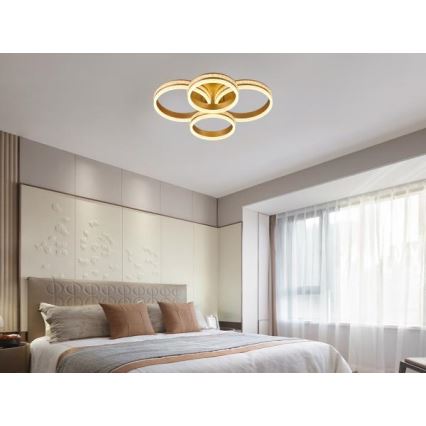 Lampadario a plafone dimmerabile a LED/150W/230V 3000-6500K + telecomando