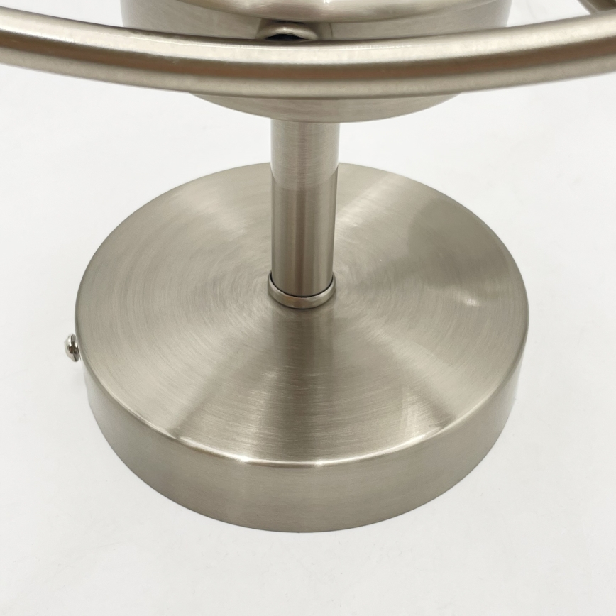 Lampadario a plafone DONNA 3xE27/60W/230V nichel