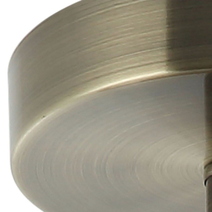 Lampadario a plafone DONNA 5xE27/60W/230V patina