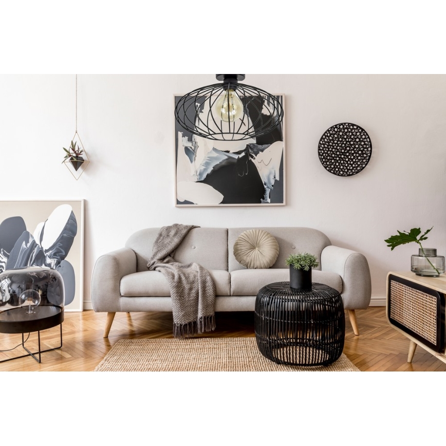 Lampadario a plafone EARTH L 1xE27/60W/230V