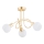 Lampadario a plafone ERYKA 3xE14/10W/230V oro