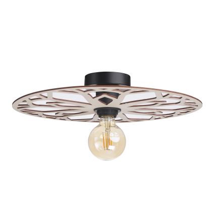 Lampadario a plafone FALCO 1xE27/60W/230V diametro 40 cm beige