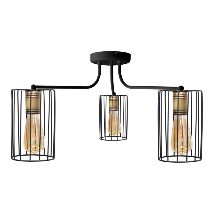 Lampadario a plafone FARGO 3xE27/15W/230V