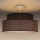 Lampadario a plafone GRACE 1xE27/60W/230V marrone/beige