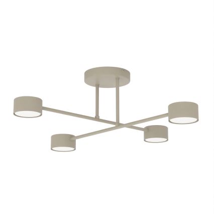 Lampadario a plafone HALO 4xGX53/10W/230V beige