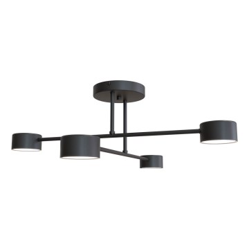 Lampadario a plafone HALO 4xGX53/10W/230V nero