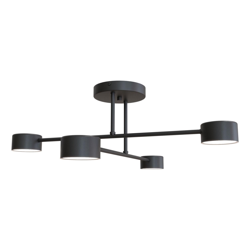 Lampadario a plafone HALO 4xGX53/10W/230V nero