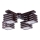 Lampadario a plafone HOUSTON 4xE27/40W/230V