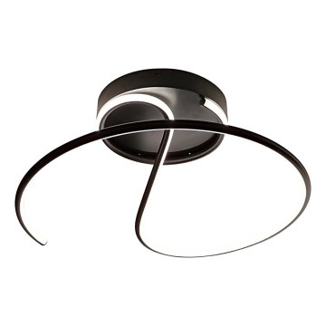 Lampadario a plafone LED DELTA LED/30W/230V nero