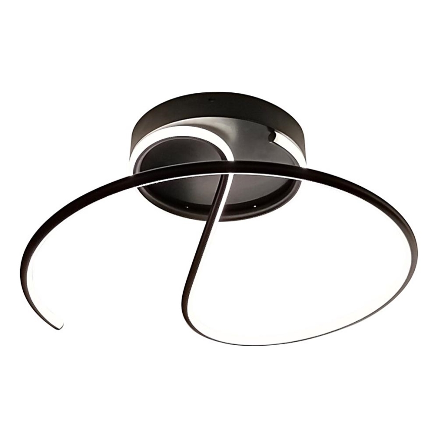 Lampadario a plafone LED DELTA LED/30W/230V nero