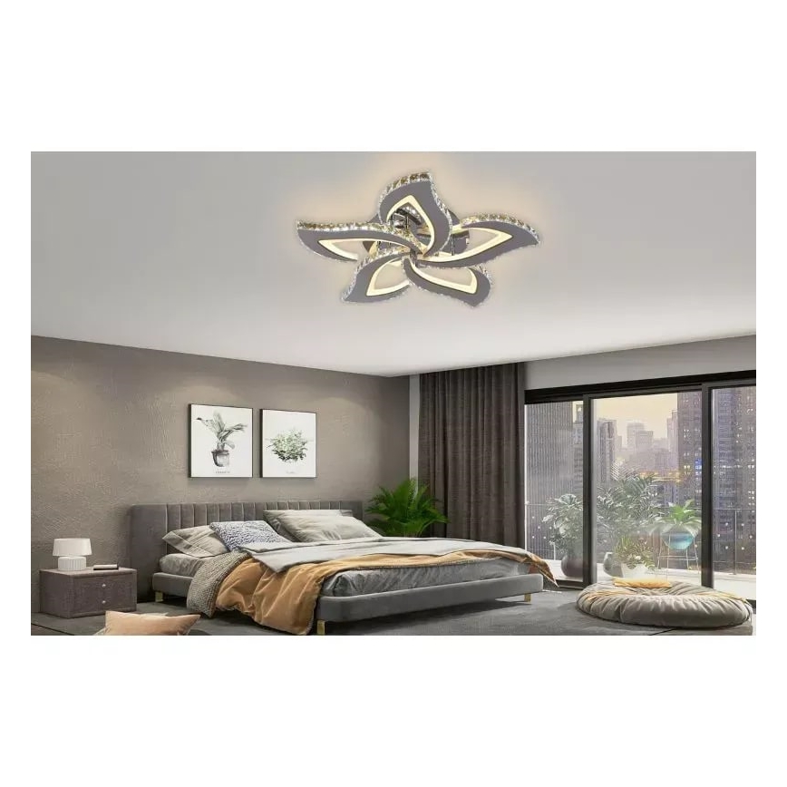 Lampadario a plafone LED dimmerabile LED/100W/230V 3000-6500K + telecomando