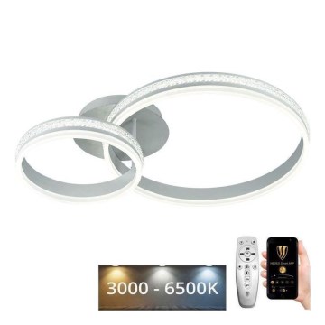 Lampadario a plafone LED dimmerabile LED/110W/230V 3000-6500K + telecomando