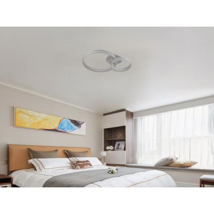 Lampadario a plafone LED dimmerabile LED/110W/230V 3000-6500K + telecomando