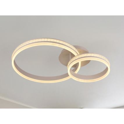 Lampadario a plafone LED dimmerabile LED/110W/230V 3000-6500K + telecomando