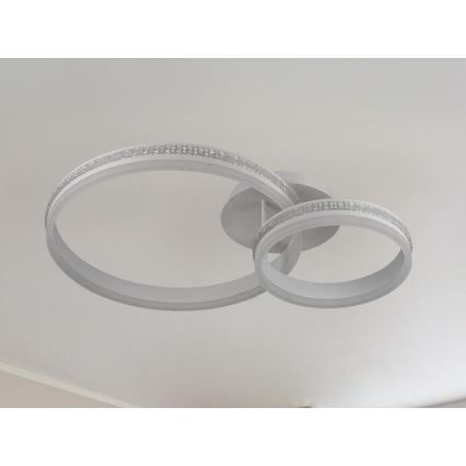 Lampadario a plafone LED dimmerabile LED/110W/230V 3000-6500K + telecomando
