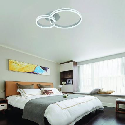 Lampadario a plafone LED dimmerabile LED/110W/230V 3000-6500K + telecomando