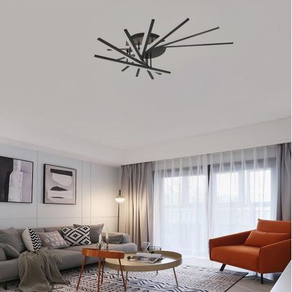 Lampadario a plafone LED dimmerabile LED/120W/230V 3000-6500K + telecomando