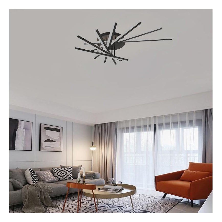Lampadario a plafone LED dimmerabile LED/120W/230V 3000-6500K + telecomando