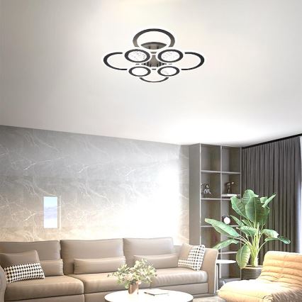 Lampadario a plafone LED dimmerabile LED/200W/230V 3000-6500K + telecomando