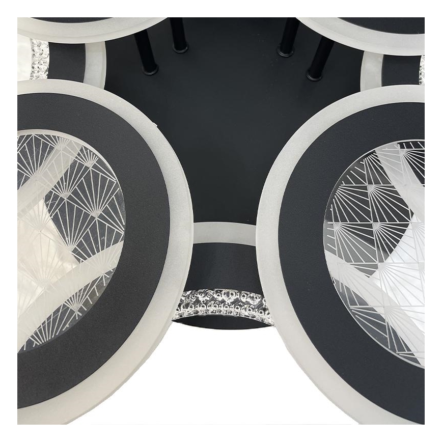 Lampadario a plafone LED dimmerabile LED/200W/230V 3000-6500K + telecomando