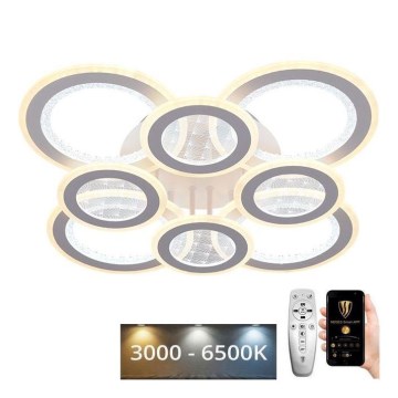 Lampadario a plafone LED dimmerabile LED/200W/230V 3000-6500K + telecomando