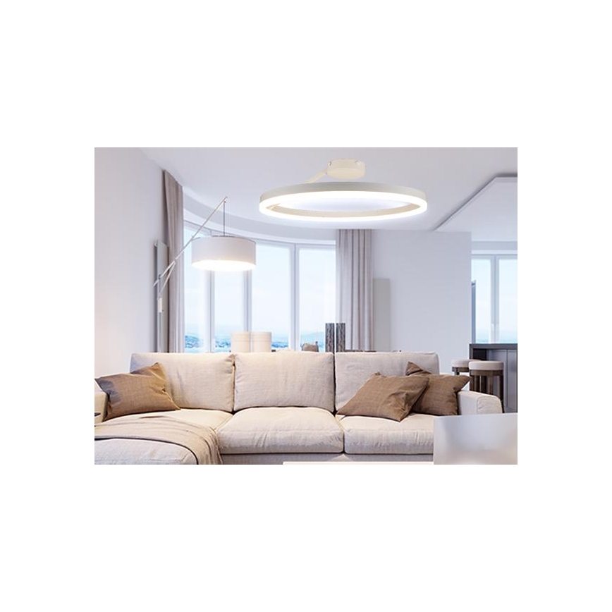 Lampadario a plafone LED dimmerabile LED/40W/230V 3000-6500K bianco + telecomando