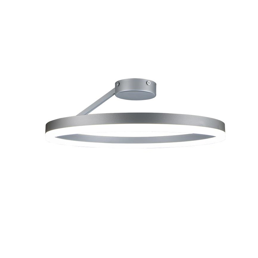 Lampadario a plafone LED dimmerabile LED/40W/230V 3000-6500K cromo opaco + telecomando