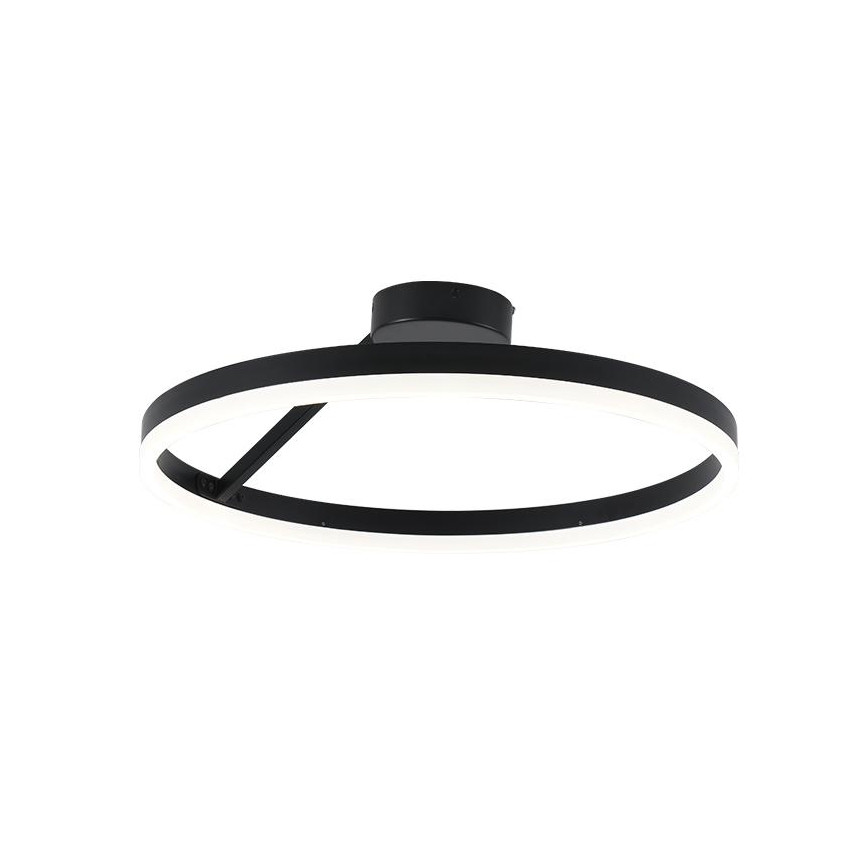 Lampadario a plafone LED dimmerabile LED/40W/230V 3000-6500K nero + telecomando