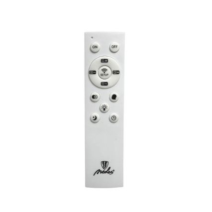 Lampadario a plafone LED dimmerabile LED/40W/230V 3000-6500K nero + telecomando
