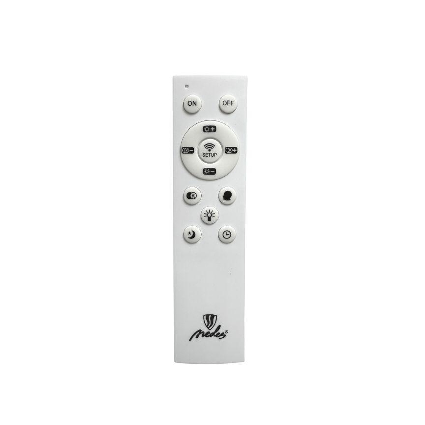 Lampadario a plafone LED dimmerabile LED/40W/230V 3000-6500K nero + telecomando