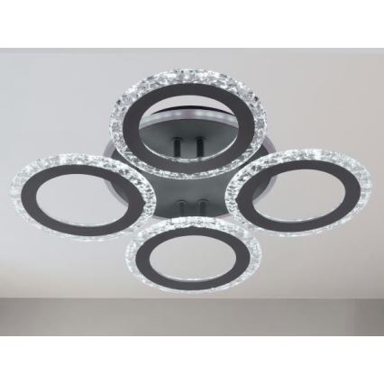 Lampadario a plafone LED dimmerabile LED/55W/230V 3000-6500K + telecomando