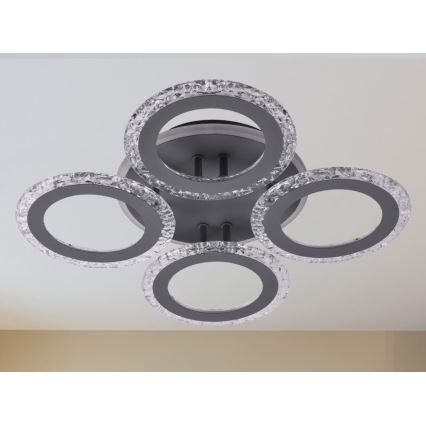 Lampadario a plafone LED dimmerabile LED/55W/230V 3000-6500K + telecomando