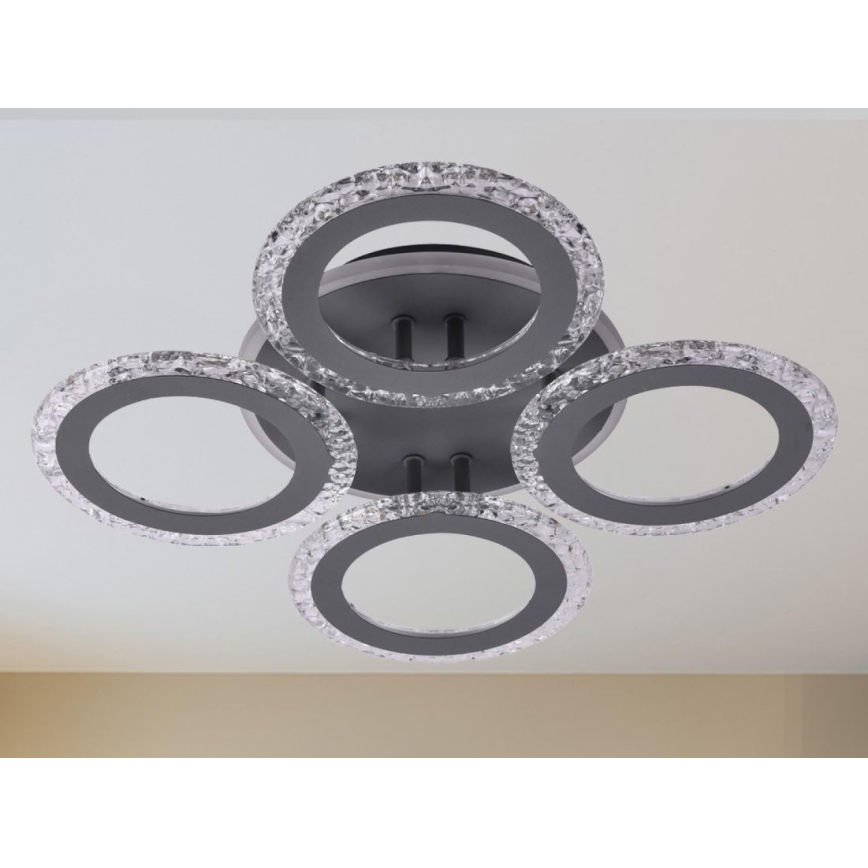Lampadario a plafone LED dimmerabile LED/55W/230V 3000-6500K + telecomando