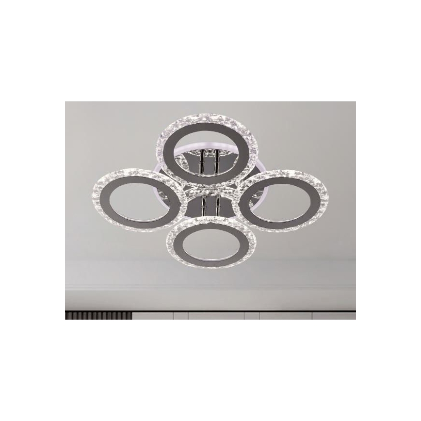 Lampadario a plafone LED dimmerabile LED/55W/230V 3000-6500K + telecomando