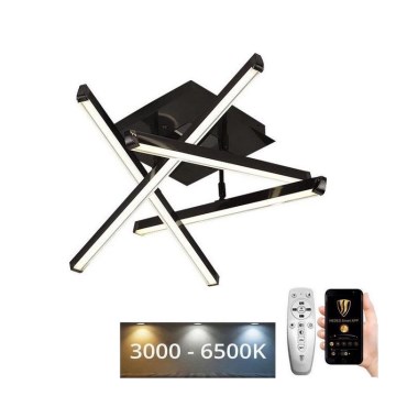 Lampadario a plafone LED dimmerabile LED/60W/230V 3000-6500K + telecomando