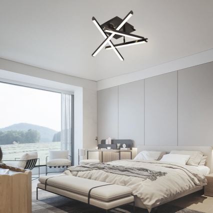 Lampadario a plafone LED dimmerabile LED/60W/230V 3000-6500K + telecomando