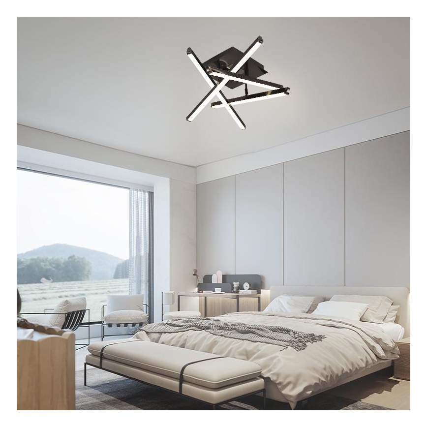 Lampadario a plafone LED dimmerabile LED/60W/230V 3000-6500K + telecomando