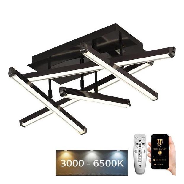 Lampadario a plafone LED dimmerabile LED/60W/230V 3000-6500K + telecomando