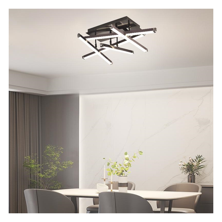 Lampadario a plafone LED dimmerabile LED/60W/230V 3000-6500K + telecomando