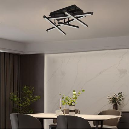 Lampadario a plafone LED dimmerabile LED/60W/230V 3000-6500K + telecomando