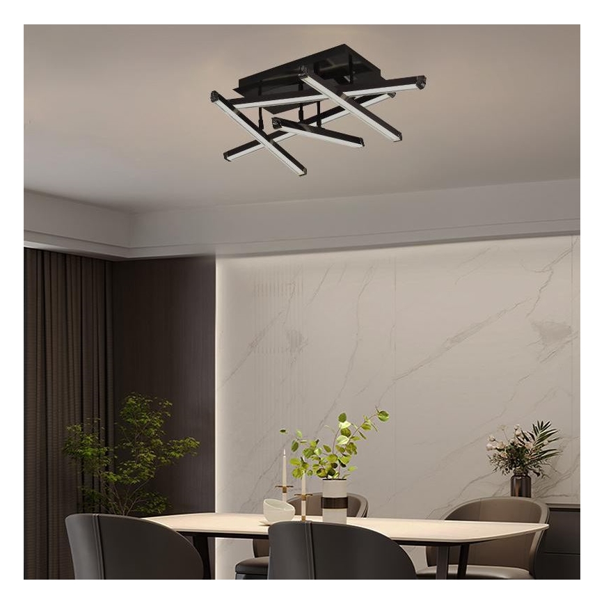 Lampadario a plafone LED dimmerabile LED/60W/230V 3000-6500K + telecomando