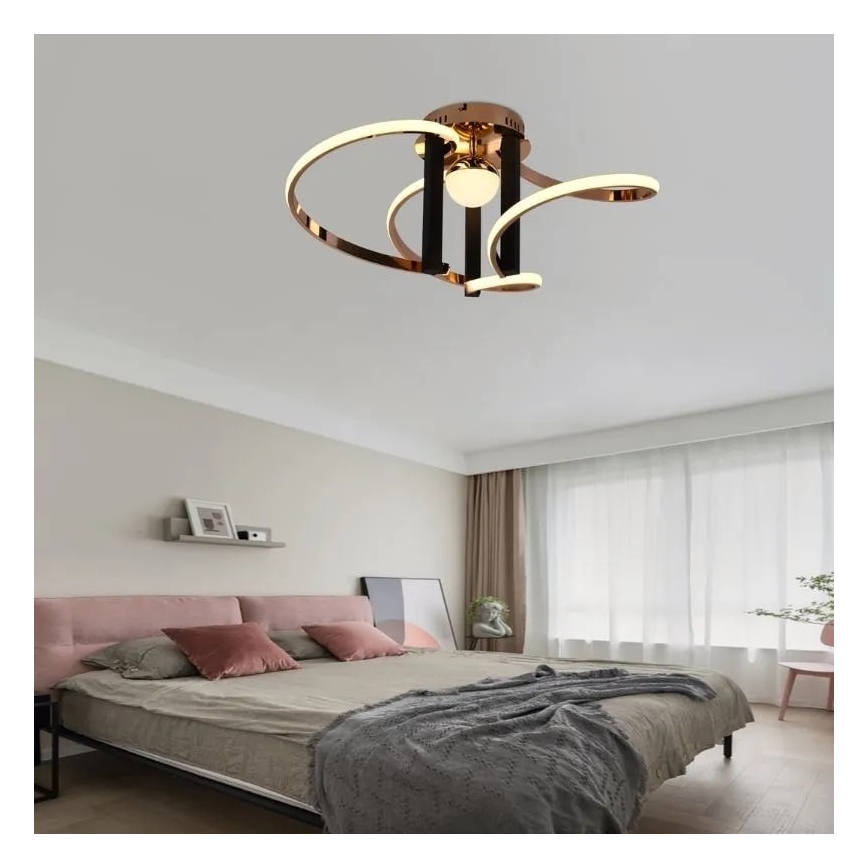 Lampadario a plafone LED dimmerabile LED/70W/230V 3000-6500K + telecomando