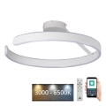 Lampadario a plafone LED dimmerabile LED/72W/230V 3000-6500K bianco + telecomando