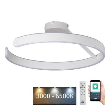 Lampadario a plafone LED dimmerabile LED/72W/230V 3000-6500K bianco + telecomando