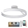 Lampadario a plafone LED dimmerabile LED/72W/230V 3000-6500K bianco + telecomando