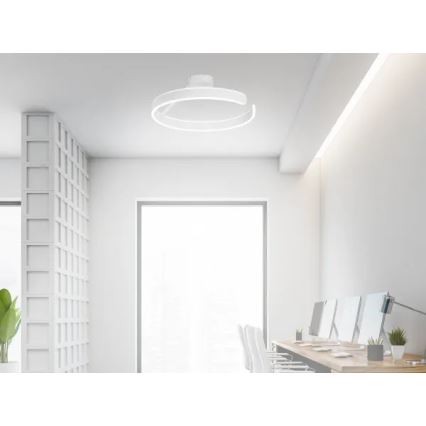 Lampadario a plafone LED dimmerabile LED/72W/230V 3000-6500K bianco + telecomando