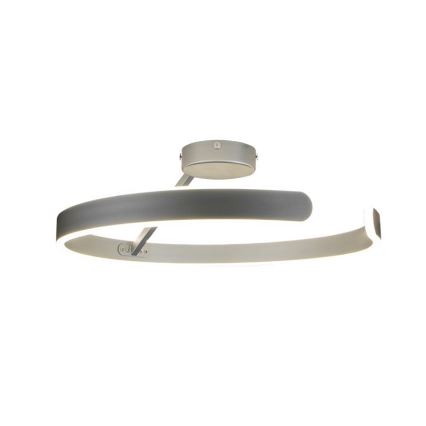 Lampadario a plafone LED dimmerabile LED/72W/230V 3000-6500K cromo opaco + telecomando