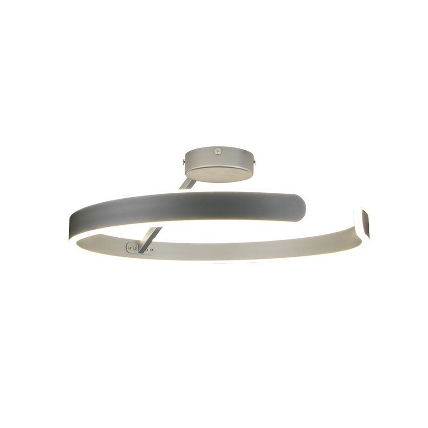 Lampadario a plafone LED dimmerabile LED/72W/230V 3000-6500K cromo opaco + telecomando