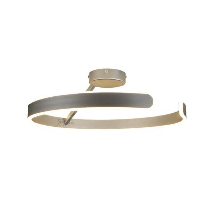 Lampadario a plafone LED dimmerabile LED/72W/230V 3000-6500K cromo opaco + telecomando